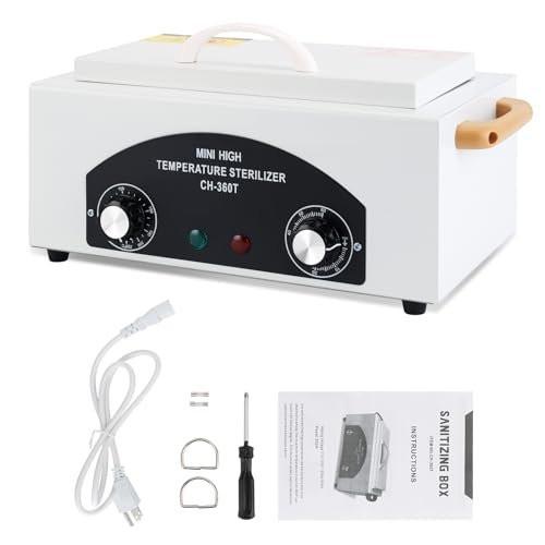WINB Hochtemperatur-Sterilisator Autoklav-Maschine, Mini-Autoklav mit Timer 110V 300W, 1,5L Kapazität, für Dentalwerkzeuge, Nagelstudio & Friseurbedarf mit Griff
