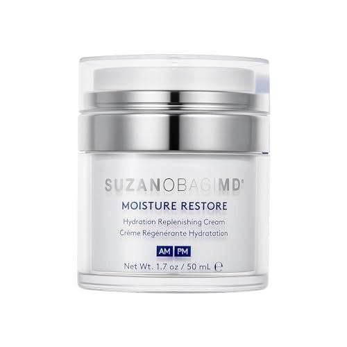 SUZANOBAGIMD Moisture Restore – Medizinische Mehrschicht-Feuchtigkeitspflege gegen Rötungen, langanhaltende Hydratation + Verbesserung von Hauttextur & Festigkeit – Für alle Hauttypen – 50 ml