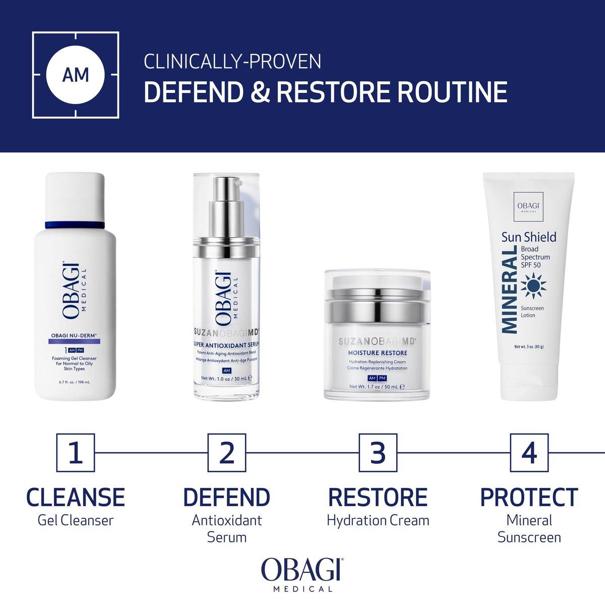 SUZANOBAGIMD Moisture Restore – Medizinische Mehrschicht-Feuchtigkeitspflege gegen Rötungen, langanhaltende Hydratation + Verbesserung von Hauttextur & Festigkeit – Für alle Hauttypen – 50 ml