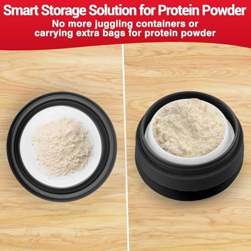 Tilcore Klappbarer Proteinshaker & Wasserflasche aus lebensmittelechtem Silikon, auslaufsicherer Deckel, 600 ml/20 oz Shaker-Becher – Wiederverwendbarer Silikon-Shaker für Proteinshakes mit Mixkugel für Fitnessstudio und Reisen