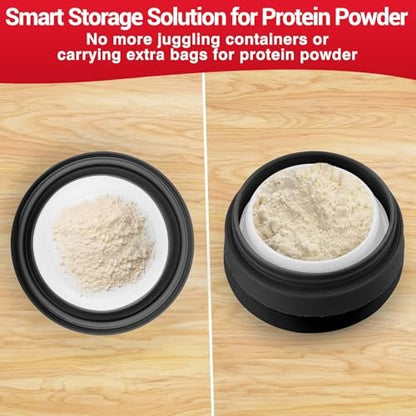 Tilcore Klappbarer Proteinshaker & Wasserflasche aus lebensmittelechtem Silikon, auslaufsicherer Deckel, 600 ml/20 oz Shaker-Becher – Wiederverwendbarer Silikon-Shaker für Proteinshakes mit Mixkugel für Fitnessstudio und Reisen