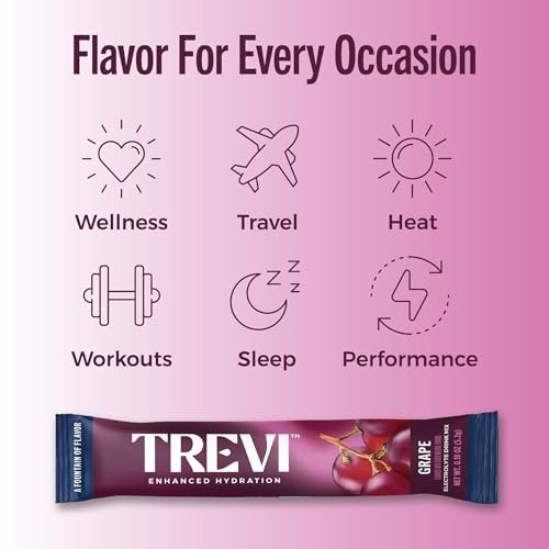 TREVI™ Everyday Sugar Free Electrolytes - Trinkmischung für Elektrolyte - 28 Portionen - Traube