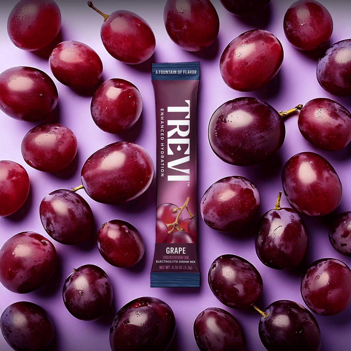 TREVI™ Everyday Sugar Free Electrolytes - Trinkmischung für Elektrolyte - 28 Portionen - Traube