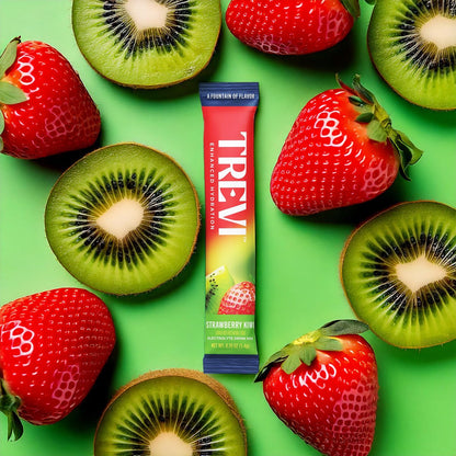 TREVI™ Everyday Sugar Free Electrolytes – Trinkmischung für Hydration – 28 Portionen – Erdbeer-Kiwi
