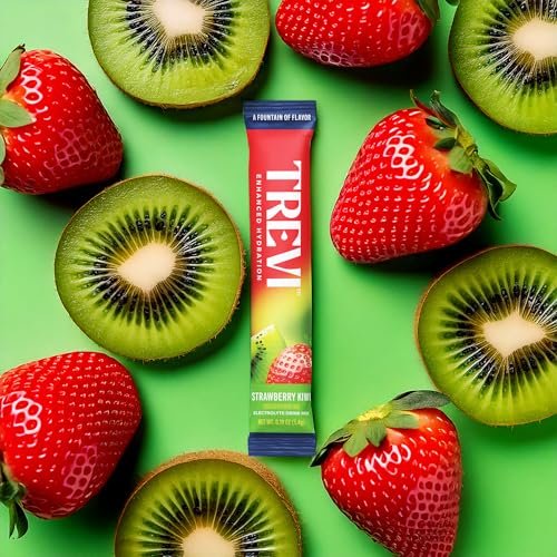 TREVI™ Everyday Sugar Free Electrolytes – Trinkmischung für Hydration – 28 Portionen – Erdbeer-Kiwi