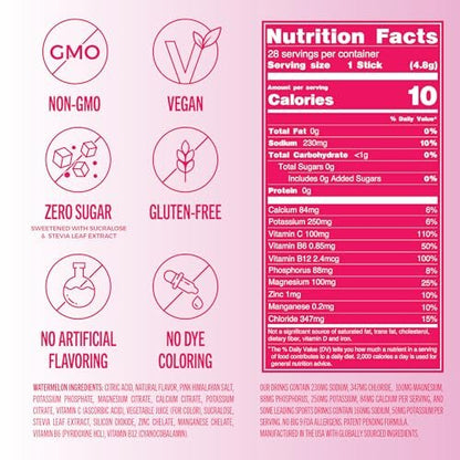 TREVI™ Everyday Sugar Free Elektrolyte - Hydrationspulver für Getränke - 28 Portionen - Wassermelone