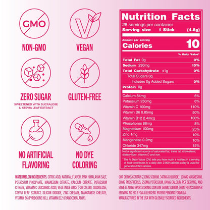 TREVI™ Everyday Sugar Free Elektrolyte - Hydrationspulver für Getränke - 28 Portionen - Wassermelone