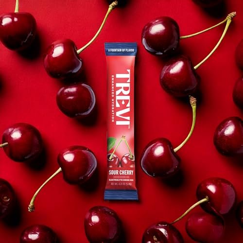 TREVI™ Everyday Sugar Free Electrolytes - Sour Cherry - 28 Portionen - Hydrationspulver für den täglichen Bedarf