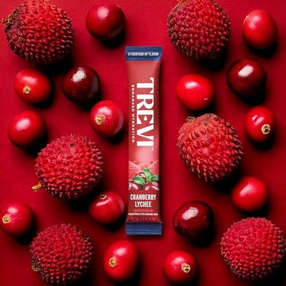TREVI™ Everyday Sugar Free Electrolytes - Cranberry Lychee - 28 Portionen - Zuckerfreies Hydrationspulver