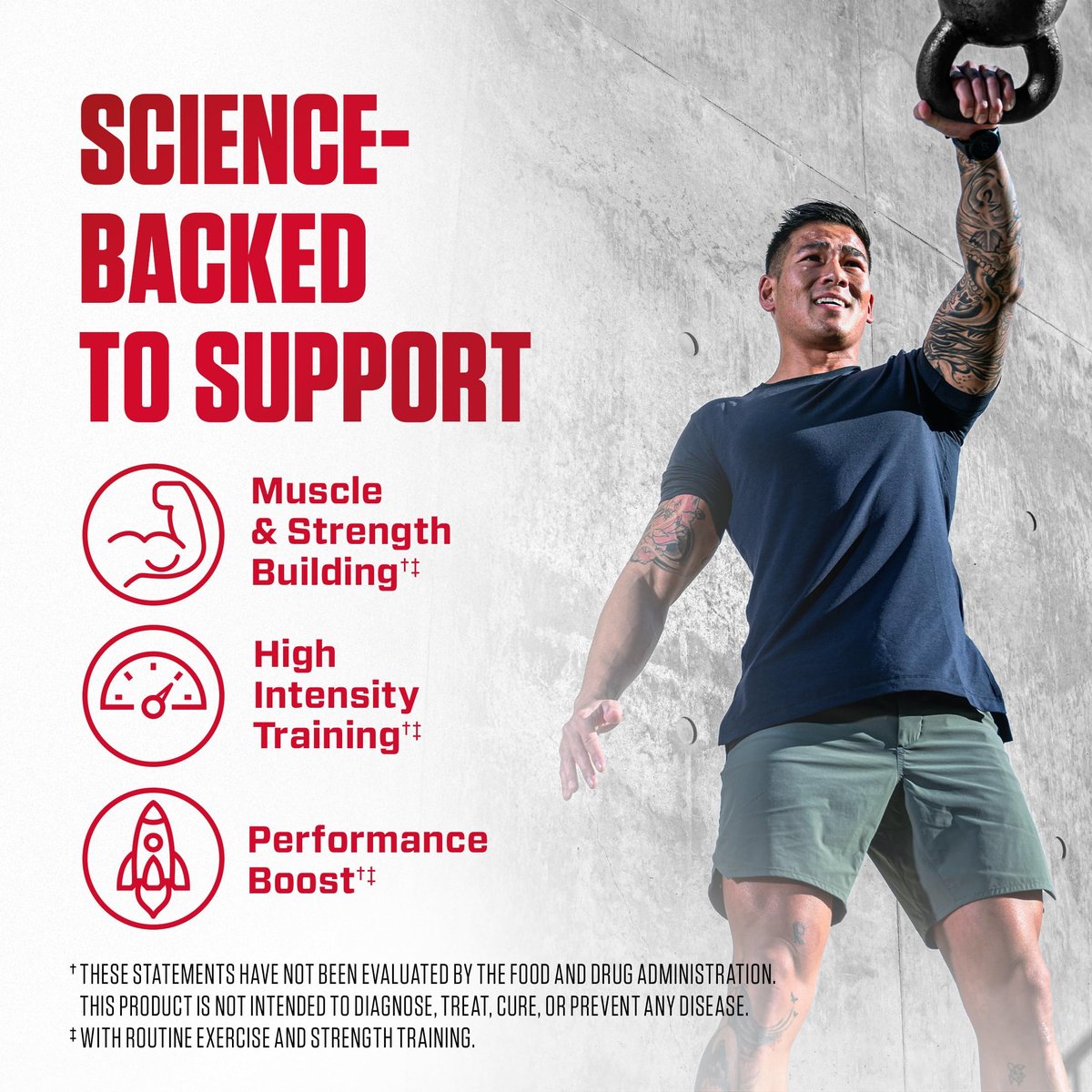 Dymatize Creatin-Monohydrat-Pulver mit CREAPURE (Produkt aus Deutschland), 5 g pro Portion, 60 Portionen (300 g), Creatin für Frauen und Männer, glutenfrei