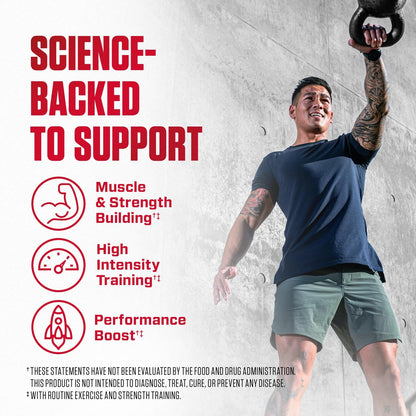 Dymatize Creatin-Monohydrat-Pulver mit CREAPURE (Produkt aus Deutschland), 5 g pro Portion, 60 Portionen (300 g), Creatin für Frauen und Männer, glutenfrei