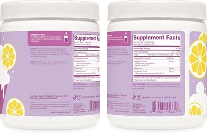 Wellah Creatin für Frauen – Kreatin-Monohydrat mit Löwenzahn & Cranberry-Extrakt (50 Portionen, Gefrorene Limonade)