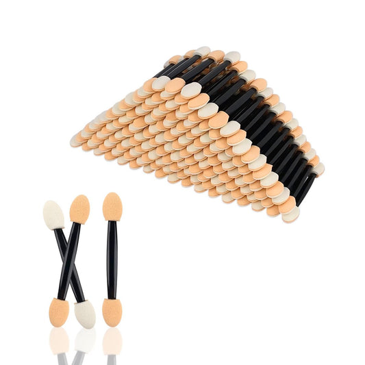 300 Stück Einweg-Lidschatten-Applikator-Stäbchen, Make-up-Schwamm-Applikatoren für Mädchen, Damen und Frauen