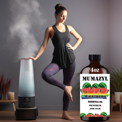 MUMAZYL Wassermelone Ätherisches Öl – 4 Fl Oz (120 ml) für Diffuser, Luftbefeuchter, Yoga, Reinigung, DIY-Kerzen, Seifenherstellung