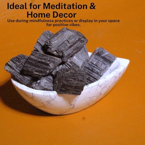 Große 1,25–2,0 Zoll natürliche schwarze Turmalinkristalle rohe Steine  für Meditation, Chakra, Reiki, Kristallgitter, Energiearbeit, Drahtwickeln, Trommeln & spirituelle Wohndekoration