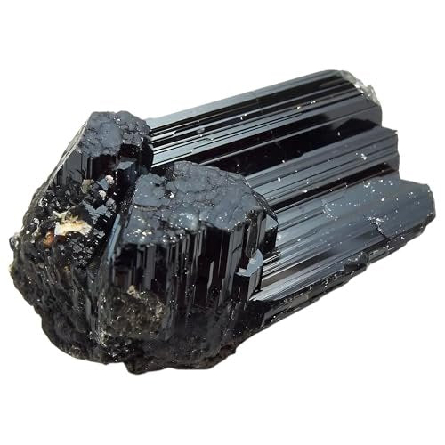 Große 1,25–2,0 Zoll natürliche schwarze Turmalinkristalle rohe Steine  für Meditation, Chakra, Reiki, Kristallgitter, Energiearbeit, Drahtwickeln, Trommeln & spirituelle Wohndekoration