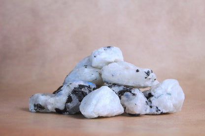 Große 1,25-2,0" Natürliche Regenbogen-Mondstein Rohkristalle für Meditation, Chakra, Reiki, Kristallgitter, Energiearbeit, Drahtwickeln & Spirituelle Wohnkultur