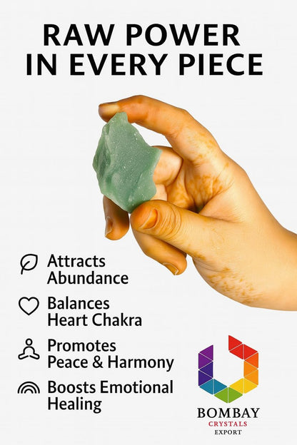 Große 1,25-2,0" Natürliche Grüne Jade Rohkristalle Steine für Meditation, Chakra, Reiki, Kristallgitter, Energiearbeit, Drahtwickeln und Spirituelle Wohnkultur