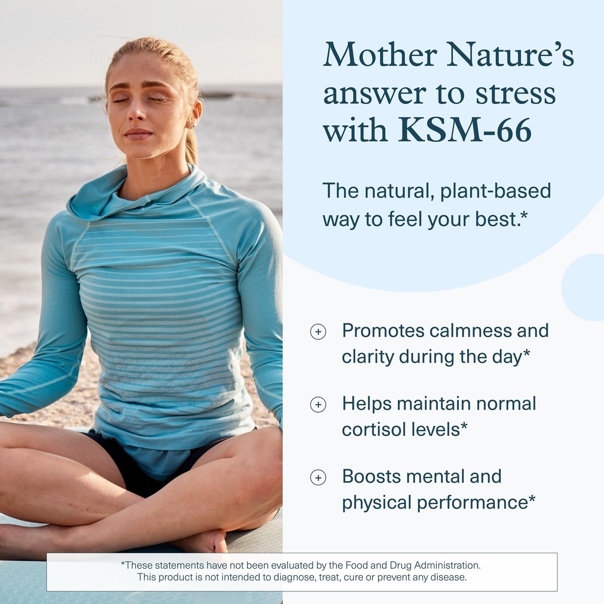 Youtheory Ashwagandha mit Bio KSM-66 Ashwagandha – Kräutermischung zur Unterstützung von Stressabbau und Energielevel* – 1.000 mg – 90 vegane Kapseln (45-Tage-Vorrat)