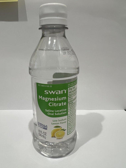 MedRite Magnesiumcitrat, orale Lösung, natürlicher Zitronengeschmack – Abführmittel bei Verstopfung, schnell wirkend, Stuhlweichmacher, 10 Fl Oz (1er-Pack)