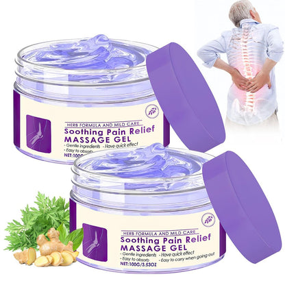 Hadaclub Gelenk-Gel, beruhigendes Massagegel für Gelenkaktivitäten im ganzen Körper, lindert Knie, Lendenwirbelsäule, Nacken, Hände und Füße (2er-Pack)