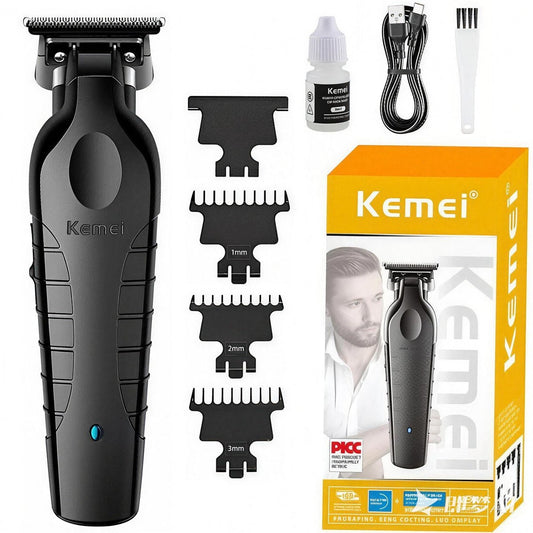KEMEI Haarschneider 2299 Professioneller Haarschneider für Herren - Kabellos & Kabelgebunden Barber Haarschneider für Haarschnitt & Pflege Wiederaufladbarer Barttrimmer