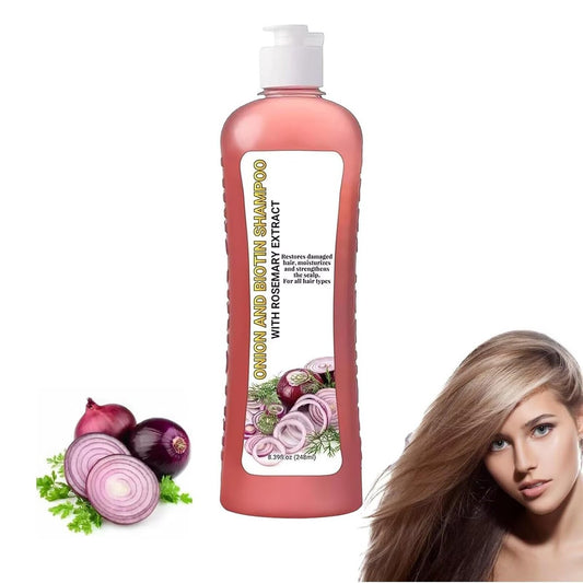 Onion Rosmarin Shampoo & Conditioner Set – für weiches Haar & Glanz, gegen Haarausfall und dünner werdendes Haar