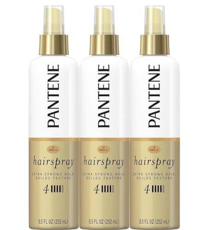 Haarspray ohne Treibgas, extra starker Halt, Stufe 4, Texturaufbau, 8,5 fl oz, 3er-Pack, Beige