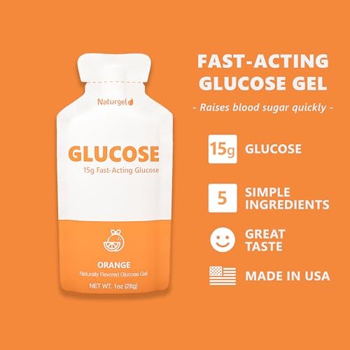 HÜMA CHIA ENERGY GEL Glukose-Flüssiggel, Packung mit 10, Orange – 15 g schnell wirkende flüssige Glukose