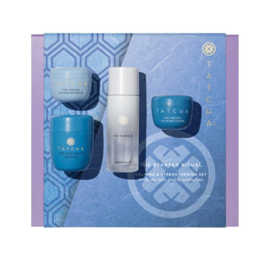 Tatcha The Starter Ritual Set – Beruhigend für empfindliche Haut | 2-Wochen-Einführungsset | 93 € Wert