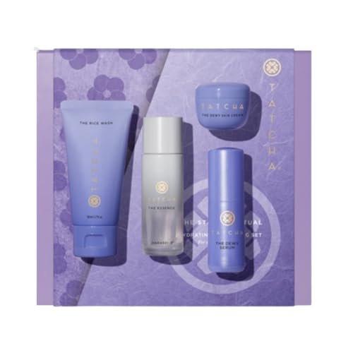 Tatcha The Starter Ritual Set – Ultra-Feuchtigkeitsspendend für trockene Haut | 2-Wochen-Einführungsset | 102 € Wert