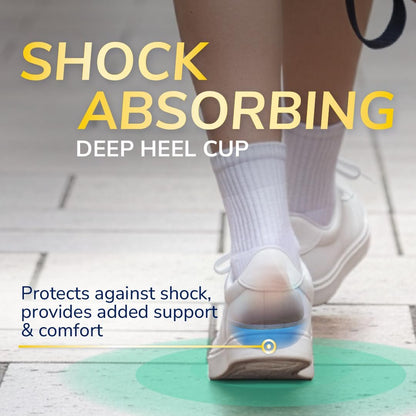 Dr. Scholl's Adapts to You Einlegesohlen für Damen – Selbstformende Schaumstofftechnologie für optimalen Tragekomfort, flexible Fußgewölbestützen, stoßdämpfend, podologisch getestet, Größe 6-10