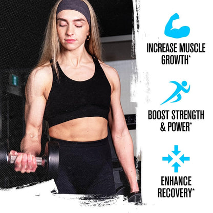 Jacked Factory Creatine Gummies 5g Tagesdosis (1g pro Gummy) - Kreatin Gummibärchen für Männer und Frauen, vegan-freundlich, reisefreundlich, drittanbietergetestet - 150 Gummibärchen, Blaue Himbeere