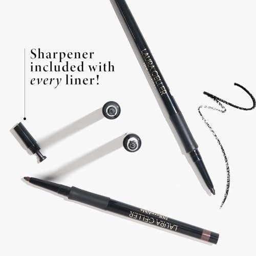 LAURA GELLER NEW YORK INKcredible Gel Eyeliner - Indigo Night - wasserfester, wischfester Eyeliner-Stift mit integriertem Spitzer
