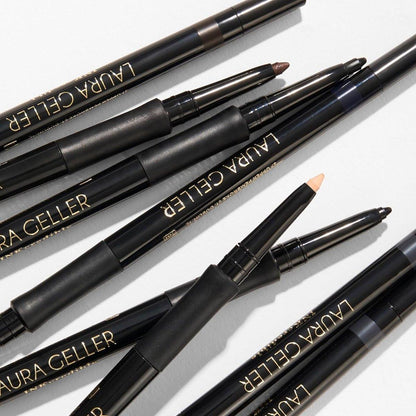 LAURA GELLER NEW YORK INKcredible Gel Eyeliner - Indigo Night - wasserfester, wischfester Eyeliner-Stift mit integriertem Spitzer