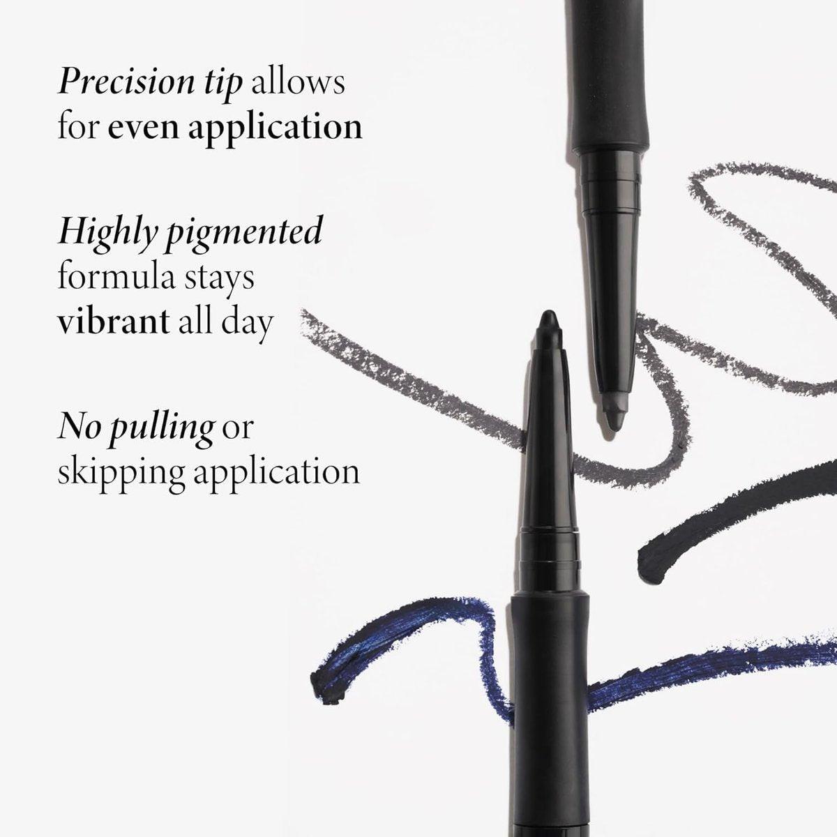 LAURA GELLER NEW YORK INKcredible Gel Eyeliner - Indigo Night - wasserfester, wischfester Eyeliner-Stift mit integriertem Spitzer