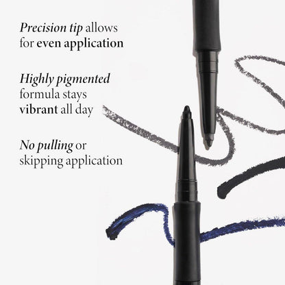 LAURA GELLER NEW YORK INKcredible Gel Eyeliner - Indigo Night - wasserfester, wischfester Eyeliner-Stift mit integriertem Spitzer