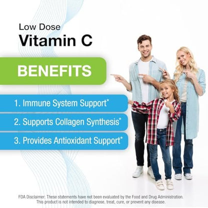 Puregen Labs Vitamin C 250 mg – Unterstützt ein gesundes Immunsystem & antioxidativen Schutz | Nicht-GVO | Glutenfrei – 200 Tabletten