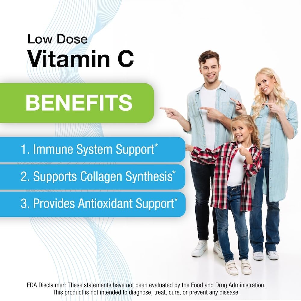 Puregen Labs Vitamin C 250 mg – Unterstützt ein gesundes Immunsystem & antioxidativen Schutz | Nicht-GVO | Glutenfrei – 200 Tabletten