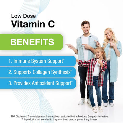 Puregen Labs Vitamin C 250 mg – Unterstützt ein gesundes Immunsystem & antioxidativen Schutz | Nicht-GVO | Glutenfrei – 200 Tabletten