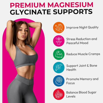 Xytora Magnesium Glycinat Gummies 600mg – Hochabsorbierend mit L-Threonat, Calcium, Vitamin B6 & D3, Zuckerfrei für Erwachsene & Kinder, Entspannung & Nachtruhe (120 Stück)