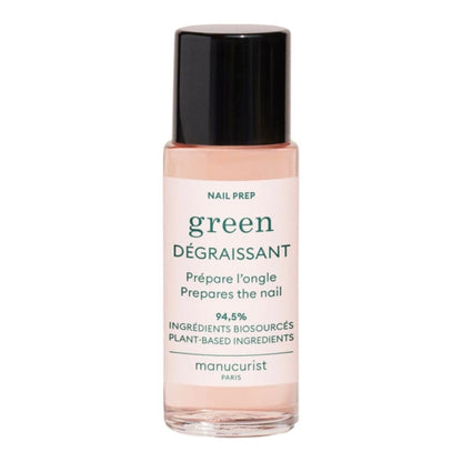 Manucurist Nagellackentfetter – Effizient und biobasiert zu 94,5 % – Verlängert die Haltbarkeit von Green™ Nagellack – Kompatibel mit System Green – Nagelpflege – Nagelreiniger – 30 ml