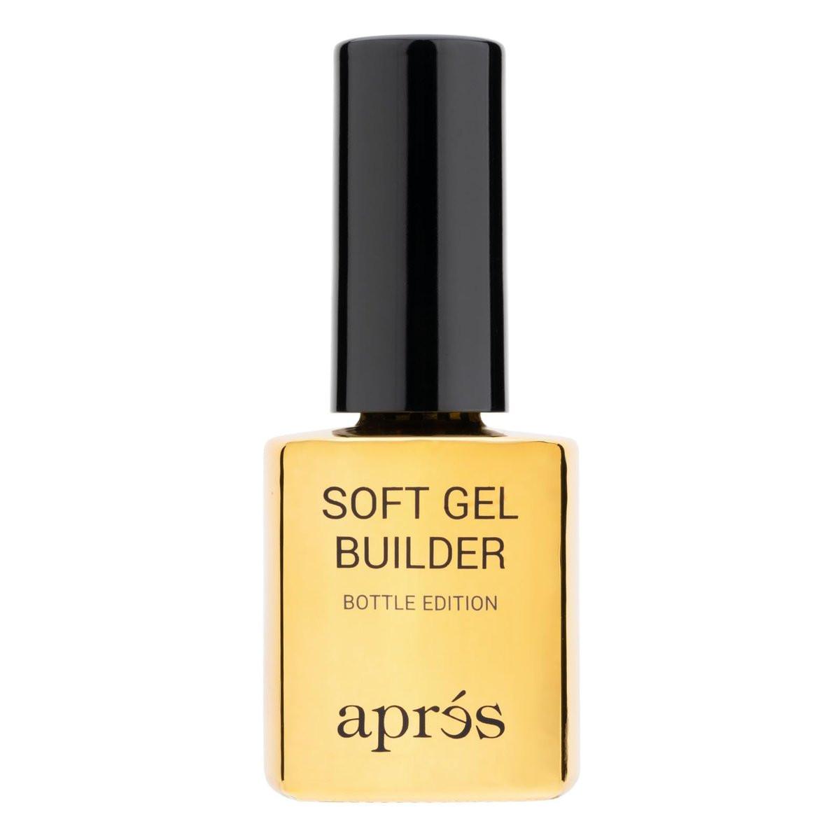 Aprés Soft Gel Builder in a Bottle – Selbstnivellierender soak-off Gel-X Nagelverlängerungsverdicker und -stärker, 0,5 Fl Oz