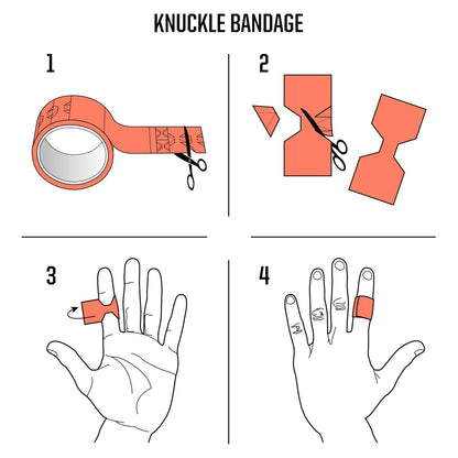 Duct-Aid Kompaktes Erste-Hilfe-Set, medizinisches Klebeband, Notfallset, 1 Pfund (3 Meter medizinisches Tape)