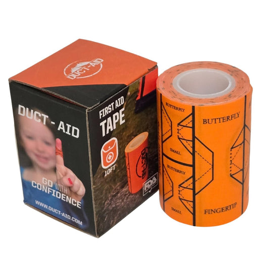 Duct-Aid Kompaktes Erste-Hilfe-Set, medizinisches Klebeband, Notfallset, 1 Pfund (3 Meter medizinisches Tape)