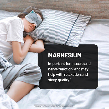 NatureWise Magnesium Glycinat 625 mg – Hochabsorbierendes, cheliertes Magnesiumglycinat für Schlaf, Entspannung, Muskeln und Knochen* – Magenfreundlich, vegan, nicht-GVO – 30 Kapseln (30-Tage-Vorrat)