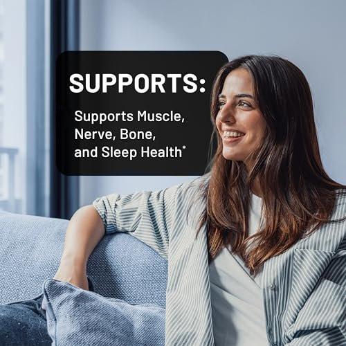 NatureWise Magnesium Glycinat 625 mg – Hochabsorbierendes, cheliertes Magnesiumglycinat für Schlaf, Entspannung, Muskeln und Knochen* – Magenfreundlich, vegan, nicht-GVO – 30 Kapseln (30-Tage-Vorrat)