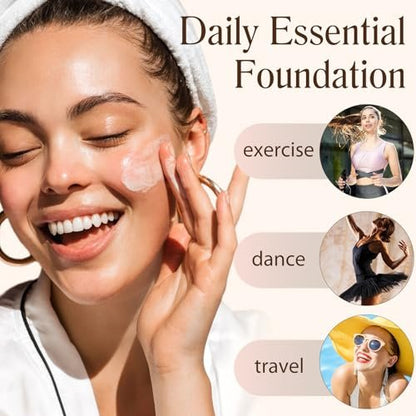 Color Changing Foundation 4 in 1 Medium Spectrum – Farbecht, feuchtigkeitsspendend, wasserfest, SPF50+, 30 ml