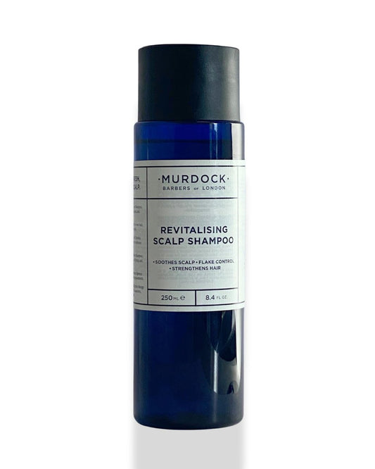 Murdock London Revitalising Scalp Shampoo | Anti-Schuppen, Flocken-Kontrolle, gesunde Kopfhaut | Hergestellt in England | 250 ml