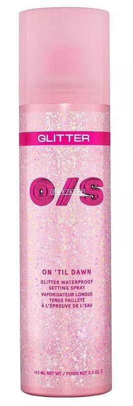One Size On 'Til Dawn Glitter Waterproof Setting Spray 3,4 oz / 143 ml – limitierte Edition 2025